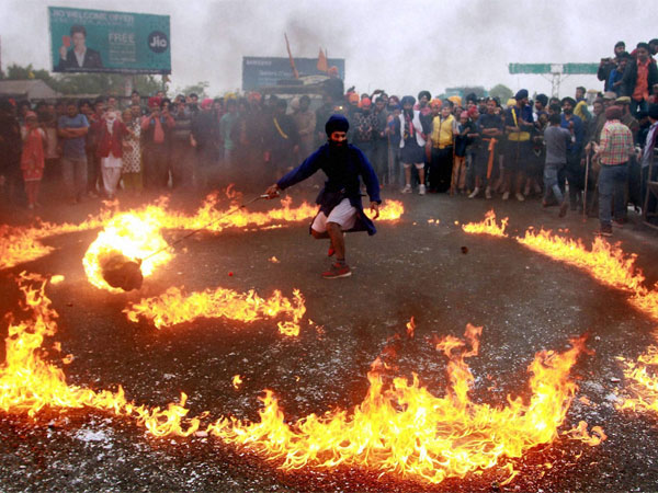 The holy circle of fire