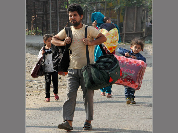 Peace on the shoulders