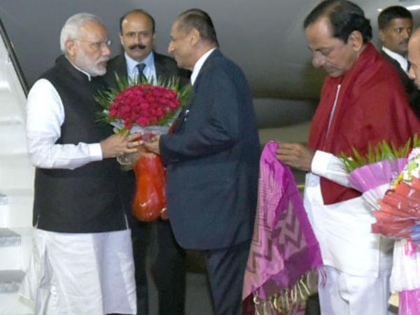 Modi in Hyderabad