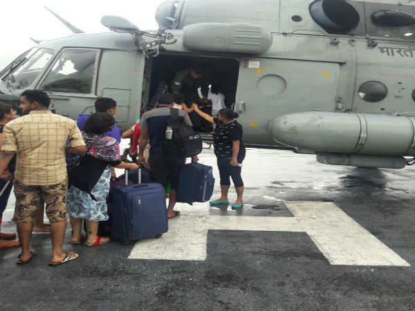 Jaw-dropping rescue of stranded tourist 