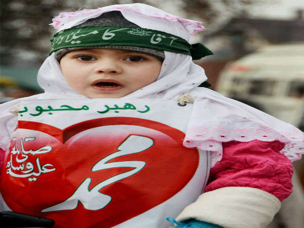 In Pics: India celebrates Eid-e-Milad-un-Nabi