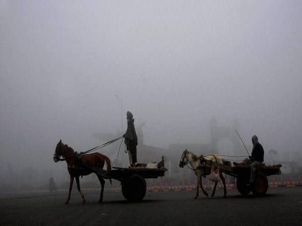 Thick fog in Amritsar