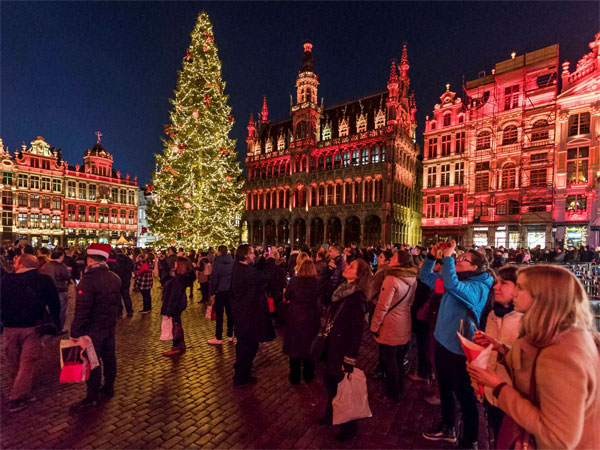 Brussles all decked up for Christmas