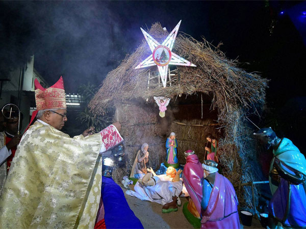 Revellers celebrate Christmas in Bhopal
