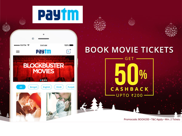 Dangal Movie Tickets Now at 50% cashback Dangal Movie Tickets Now at 50% cashback