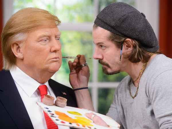 Trump's figurine has replaced Obama at Tussauds