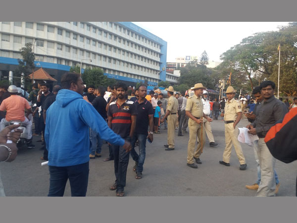 People were asked to leave from the venue