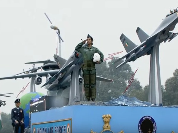 IAF tableau in the parade