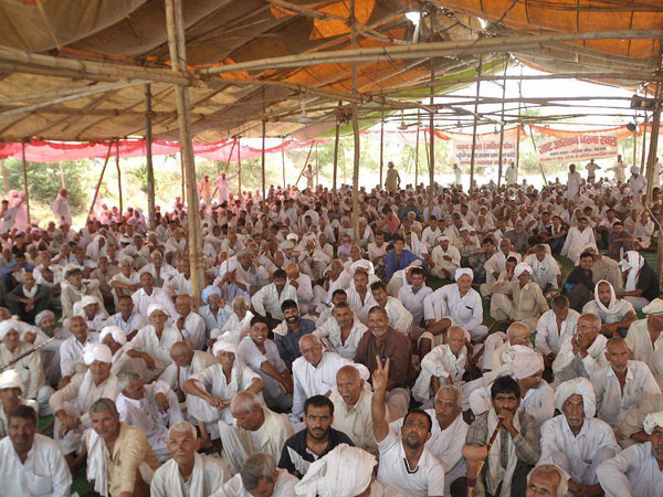 Jat protesters during their agitation in 2016 in Rohtak. Jat protesters during their agitation in 2016 in Rohtak.
