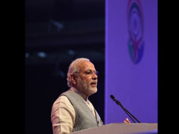 Modi at Pravasi Bhartiya Divas