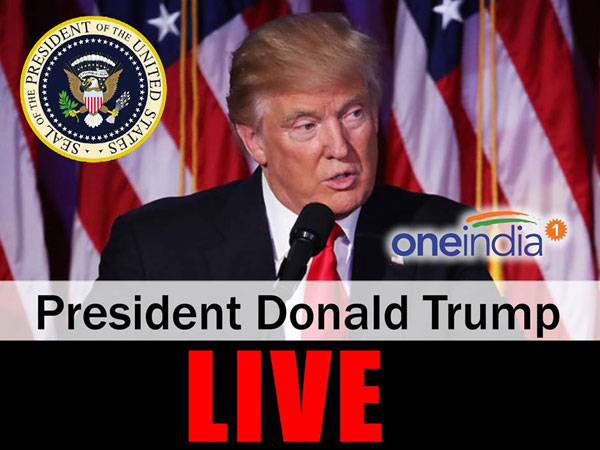 Live: Trump is 45th US President Live: Trump is 45th US President
