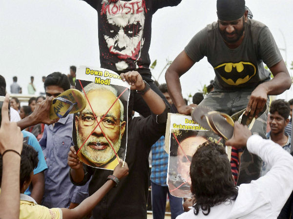 Protestors mood is still combative