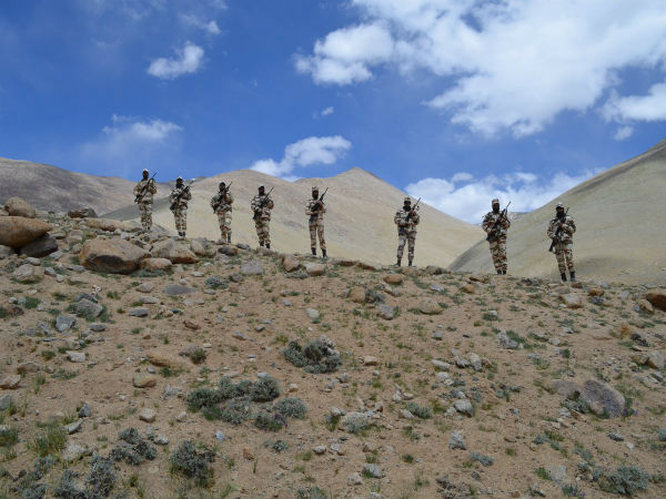 ITBP troops deployed in border: