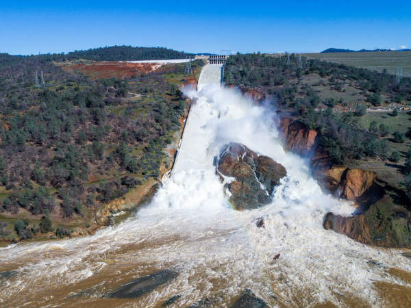 Oroville Dam is fine