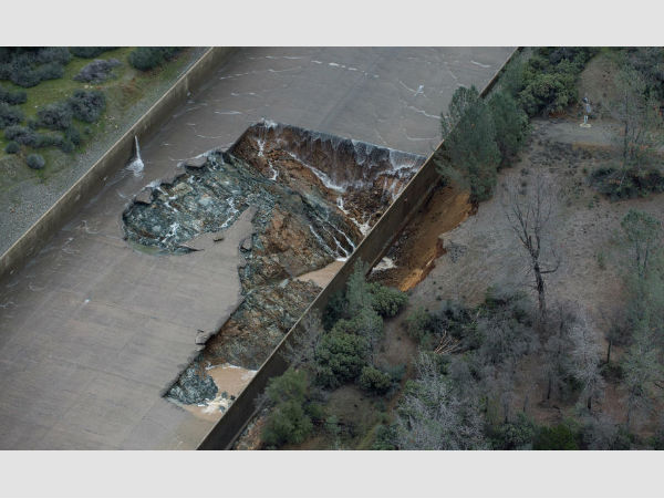 Problem in the dam occurred last week