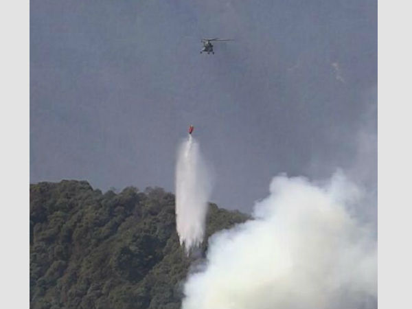 IAF choppers carry out ops to douse fire