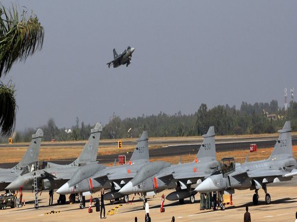 Aircrafts lined up on the tarmac