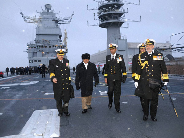 INS Vikramaditya is commissioned