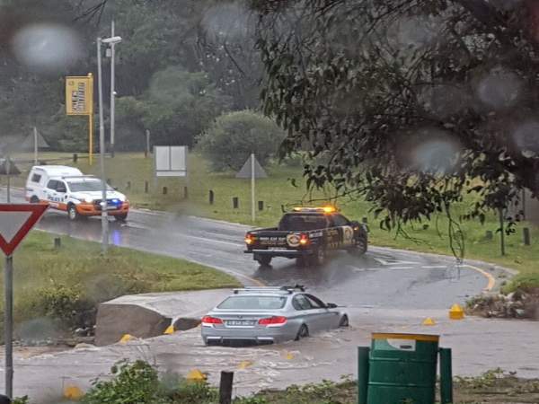 Exceptionally heavy and continuous rainfall