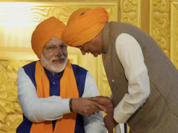 Shares lighter moment with PM