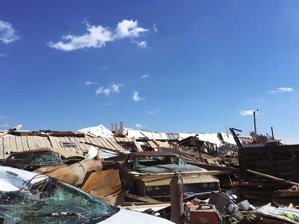 Two people die due to tornado