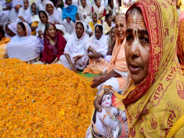 There was no stopping them at the Holi celebrations