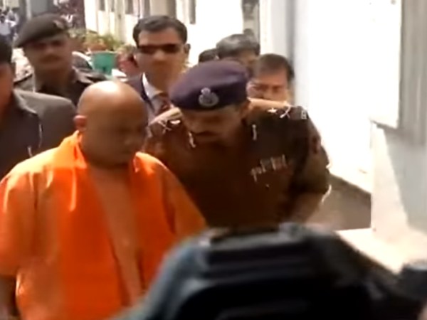 Yogi visits acid attack victim at King George's Medical University 