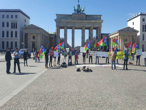Baloch activists in Germany