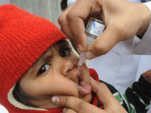 91,000 children to get polio in Pondy 91,000 children to get polio in Pondy
