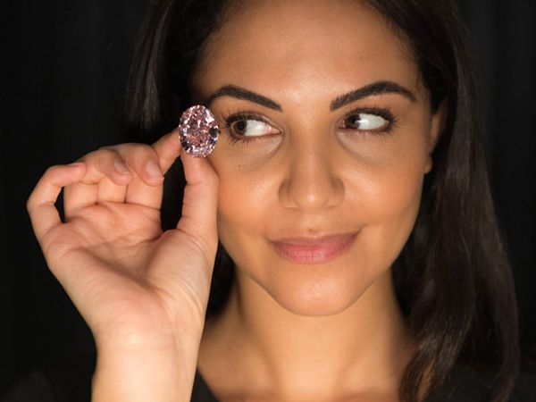 Largest fancy vivid pink