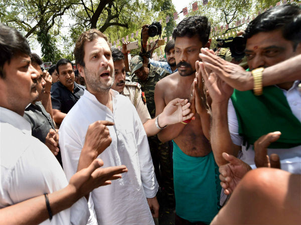 Rahul lends support to TN farmers’ protest