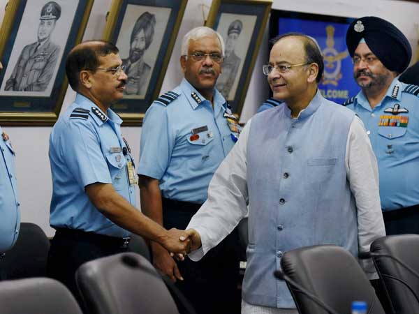 Jaitley commended IAF for conducting military exercises