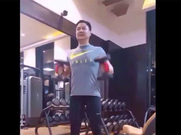 Modi's ministers in the gym