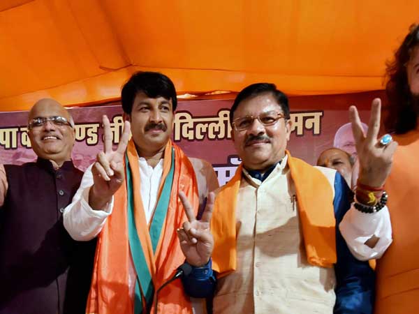 BJP celebrates its grand victory