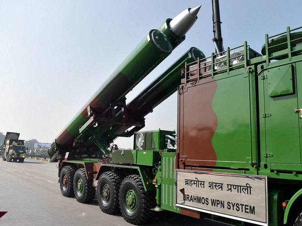 BrahMos during full dress rehearsal for Republic Day Parade