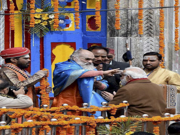 Blessings for PM Modi