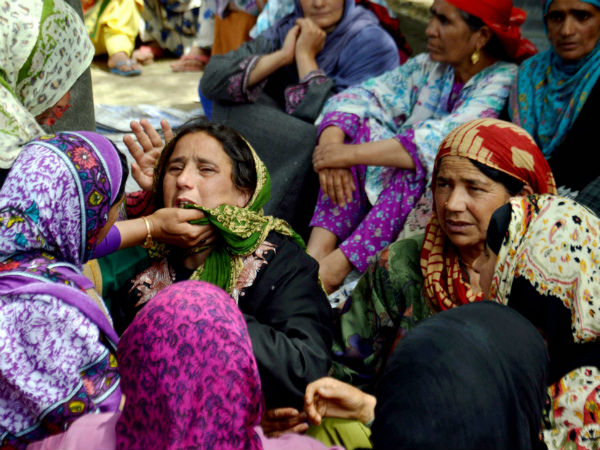 Ummer Fayaz’ Mother, wailing near the body of her son:
