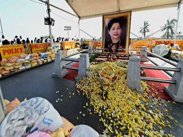 Ghost stories at Jayalalithaa Samadhi at Marina Beach