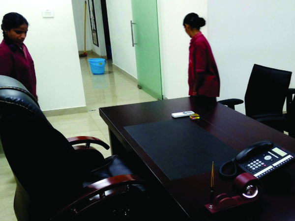 Inside Jagan Reddy's chamber