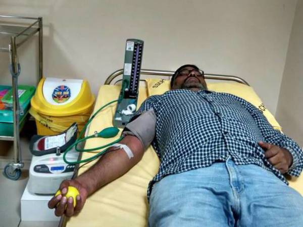 Blood donation in Bengaluru