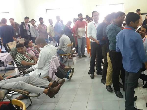 Blood Donation Camp held on eve of blood donor day