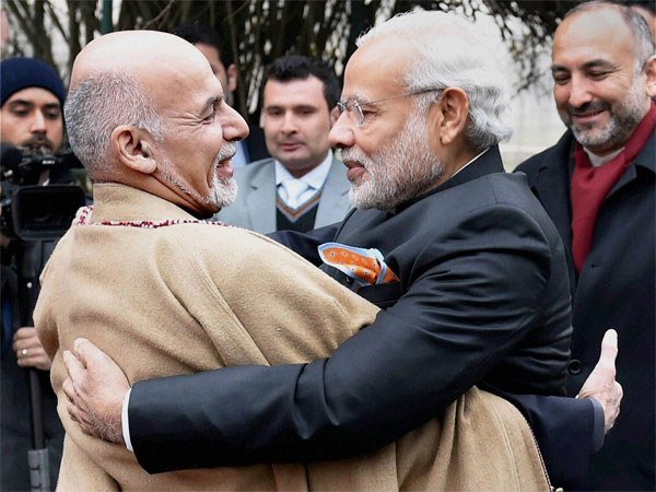 PM Modi with Afghan President Asraf Ghani 