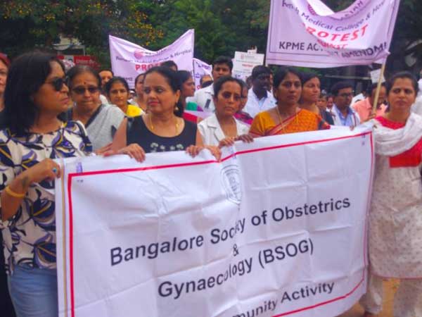 Karnataka government moves to fix rates at private hospitals, doctors go on strike