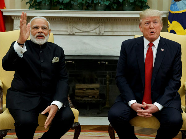 President Donald Trump meets with Indian Prime Minister Narendra Modi in the Oval Office of the White House in Washington President Donald Trump meets with Indian Prime Minister Narendra Modi in the Oval Office of the White House in Washington