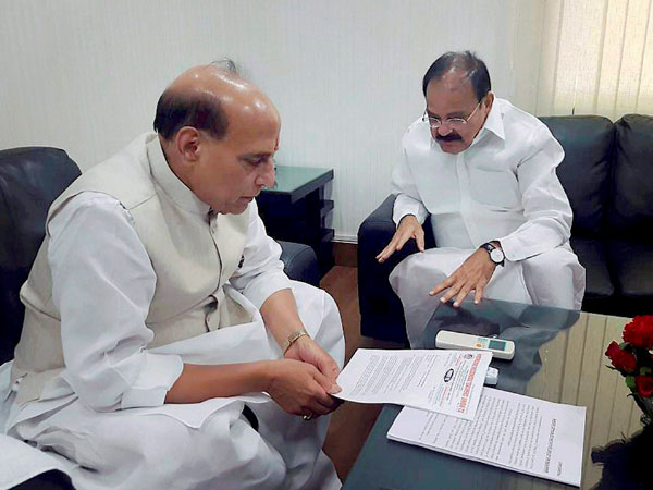 Next President of India: Rajnath, Naidu hold discussions with Sonia Next President of India: Rajnath, Naidu hold discussions with Sonia