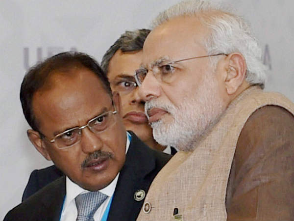 Ajit Doval and Narendra Modi Ajit Doval and Narendra Modi