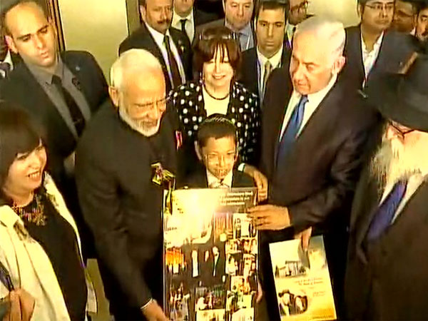 Narendra Modi met with Baby Moshe in Israel Narendra Modi met with Baby Moshe in Israel