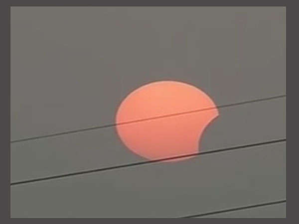 Duration of solar eclipse