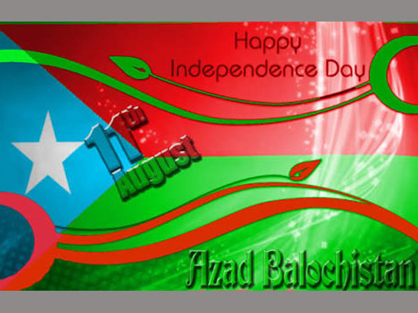 Happy Independence Day- Balochistan: India stands with you