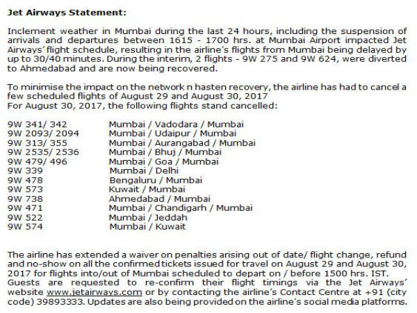 Jey Airways issues statement with update on flight status